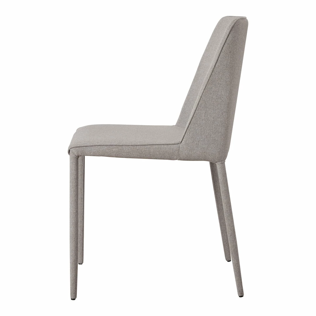 Brand new 🥰 Moe's Home Collection Chairs Nora Fabric Dining Chair Light Grey-m2 🛒 6 Moe's Home Collection Chairs Nora Fabric Dining Chair Light Grey-m2
