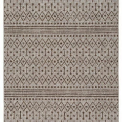 Ashley Furniture Accessories Dubot - Tan/brown/white - Large Rug