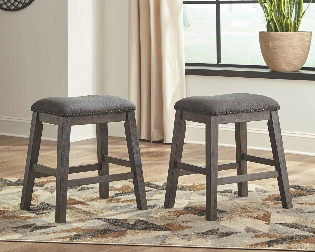 Best deal ✔️ Signature Design By Ashley® Dining Room Sets Caitbrook - Dark Gray - Rectangular Dining Room Counter Table, 2 Upholstered Stools, 2 Upholstered Barstools 🌟 8 Signature Design By Ashley® Dining Room Sets Caitbrook - Dark Gray - Rectangular Dining Room Counter Table, 2 Upholstered Stools, 2 Upholstered Barstools