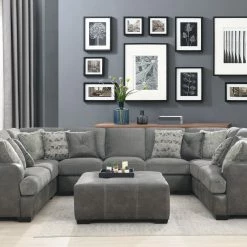 Emerald Home Berlin 6pc Sectional Sectionals