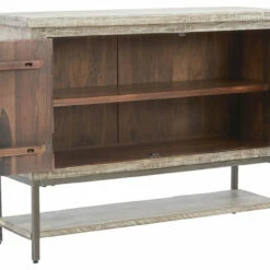 Ashley Furniture Laddford - Whitewash - Accent Cabinet - 2-shelves