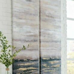 Ashley Furniture Erline - Gray/taupe/black - Wall Art Set (2/cn) Accessories