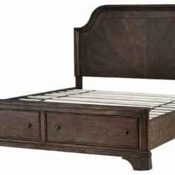 Signature Design By Ashley® Adinton - Brown - King Panel Bed With 2 Storage Drawers