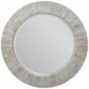 Accessories Uttermost Repose Whitewash Round Mirror
