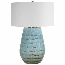 Uttermost Talima Pastel Blue Table Lamp
