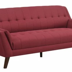 Emerald Home Binetti Sofa, Brick Red