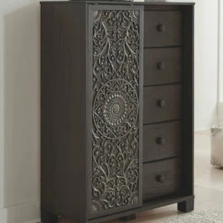 Signature Design By Ashley® Paxberry – Compatible Dresser, Mirror, Panel Bed