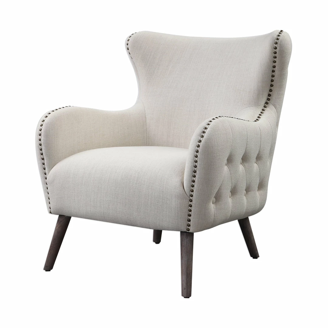 Best reviews of 🔥 Chairs Uttermost Donya Cream Accent Chair 🥰 9 Chairs Uttermost Donya Cream Accent Chair