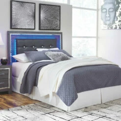 Ashley Furniture Headboards Lodanna - Gray - UPH Panel Headboard