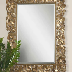 Uttermost Capulin Antique Gold Mirror