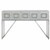 Uttermost Abaya White Console Table Tables