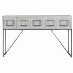 Uttermost Abaya White Console Table Tables