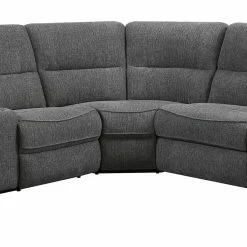 Top 10 🌟 Emerald Home Aurora-3Pc 3-Power Reclining Sectional - Grey Sectionals 🛒 17 Emerald Home Aurora-3Pc 3-Power Reclining Sectional - Grey Sectionals