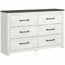 Signature Design By Ashley® Gerridan - Best In Class/Gray - Dresser, Mirror, Panel Bed