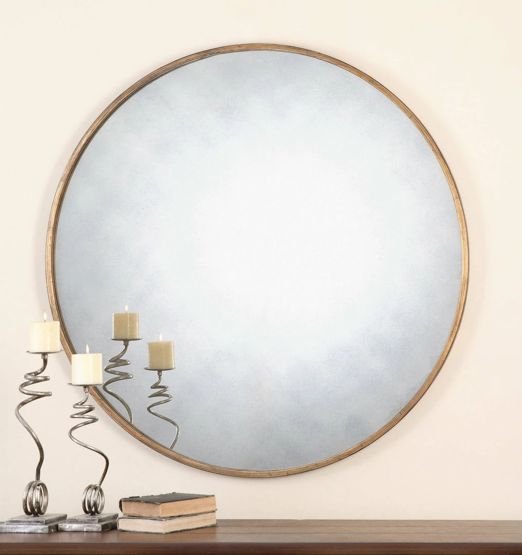 Cheapest ๐ Uttermost Junius Round Gold Mirror ๐ 5 Uttermost Junius Round Gold Mirror