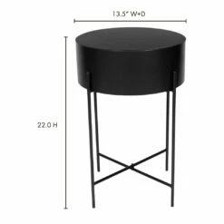 Budget ๐ Moe's Home Collection Aston Accent Table Black ๐ 7 Moe's Home Collection Aston Accent Table Black