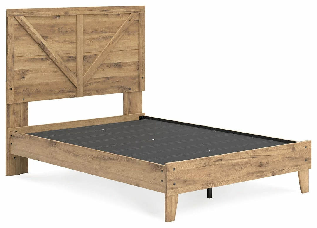 Cheap 🔥 Signature Design By Ashley® Larstin - Crossbuck Panel Platform Bed ⭐ 9 Signature Design By Ashley® Larstin - Crossbuck Panel Platform Bed