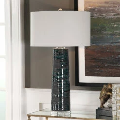 Accessories Uttermost Chamila Dark Charcoal Lamp