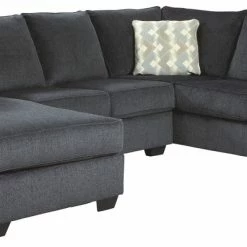 Signature Design By Ashley® Eltmann - Left Arm Facing Corner Chaise, Armless Loveseat, Right Arm Facing Sofa With Corner Wedge Sectional Sectionals