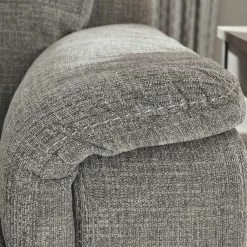 Ashley Furniture Reclining Furniture Mouttrie - Smoke - Pwr Recliner/adj Headrest