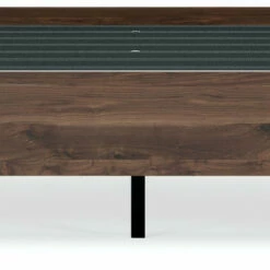 Signature Design By Ashley® Beds Calverson - Mocha - Queen Platform Bed