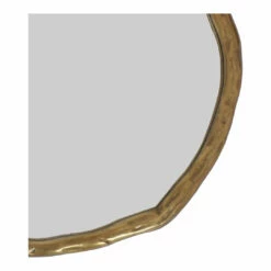 Moe's Home Collection Accessories Foundry Mirror Small Gold