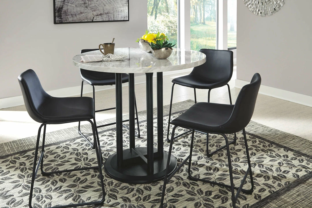 Top 10 ๐ Ashley Furniture Centiar - Dark Gray - Round Drm Counter Table Tables ๐ 6 Ashley Furniture Centiar - Dark Gray - Round Drm Counter Table Tables