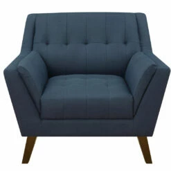 Emerald Home Binetti Chair-Navy Chairs