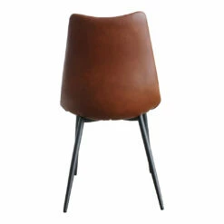 Moe's Home Collection Alibi Dining Chair Brown-m2 Chairs