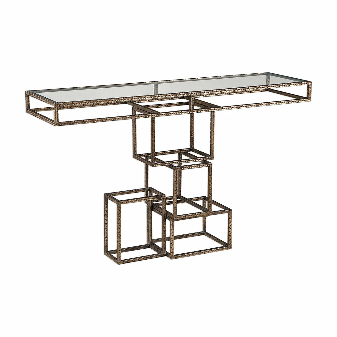 Flash Sale ⭐ Uttermost Ruslan Bronze Console Table 🤩 6 Uttermost Ruslan Bronze Console Table