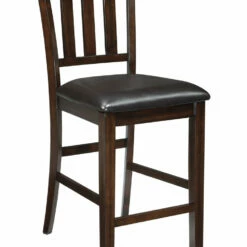 Ashley Furniture Haddigan - Dark Ultimate Best In Class Upholstered Barstool (2/CN)