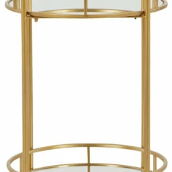 Ashley Furniture Bars & Bar Carts Wynora - Gold - Bar Cart