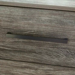 Ashley Furniture Nightstands Cazenfeld - Black/gray - Two Drawer Night Stand