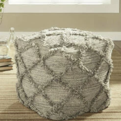 Ashley Furniture Adelphie - Gray - Pouf Accessories