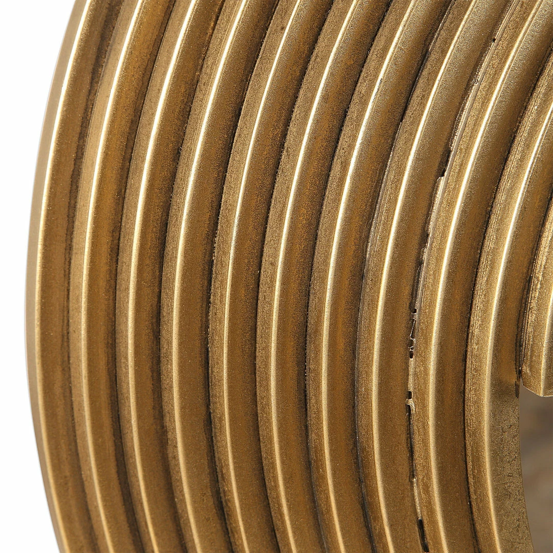 New ๐ Uttermost Saanvi Curved Gold Rods Sculpture ๐ 6 Uttermost Saanvi Curved Gold Rods Sculpture