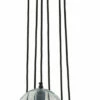 Ashley Furniture Sybil - Clear/black - Glass Pendant Light (1/cn)
