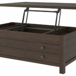 Ashley Furniture Tables Camiburg - Warm Brown - Lift Top Cocktail Table