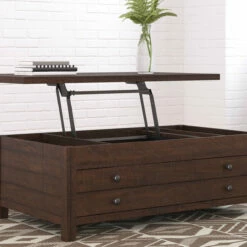 Ashley Furniture Tables Camiburg - Warm Brown - Lift Top Cocktail Table