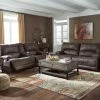 Signature Design By Ashley® Kitching - Java - 2 Pc. - Power Sofa, Loveseat Reclining Furniture