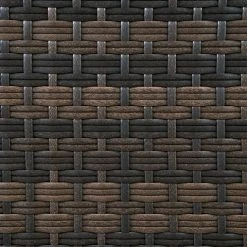 Ashley Furniture Easy - Dark Brown/beige - Sofa Sec/chair W/cush (3/cn) Outdoor Sets