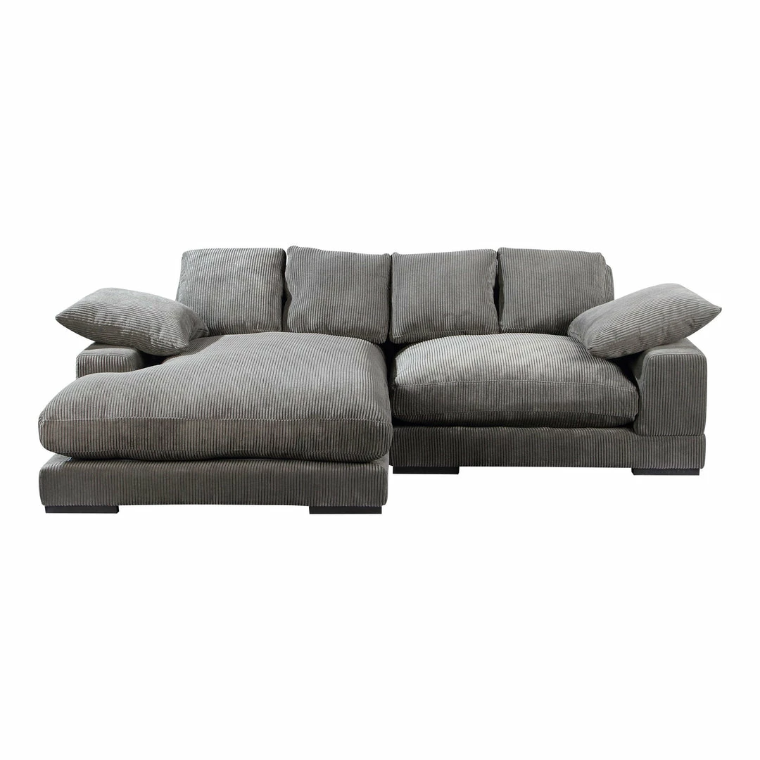 Best Sale 🧨 Moe's Home Collection Plunge Sectional Charcoal 🔥 3 Moe's Home Collection Plunge Sectional Charcoal