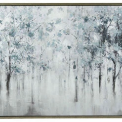 Ashley Furniture Accessories Breckin - Blue/gray/white - Wall Art