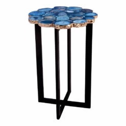 Moe's Home Collection Azul Agate Accent Table Tables