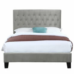 Emerald Home Amelia Queen Upholstered Bed