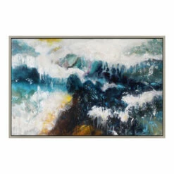 Moe's Home Collection Whitecaps Wall Décor W/frame Accessories