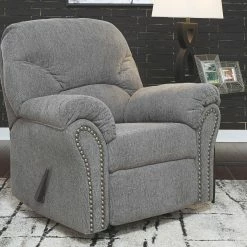 Ashley Furniture Allmaxx - Pewter - Rocker Recliner