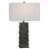 Accessories Uttermost Sanderson Metallic Charcoal Table Lamp