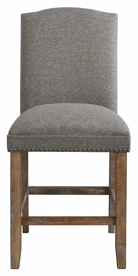 Best deal 🤩 Ashley Furniture Aleeda - Brown/gray - Upholstered Barstool (2/cn) 🧨 4 Ashley Furniture Aleeda - Brown/gray - Upholstered Barstool (2/cn)