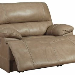 Ashley Furniture Ricmen - Wide Seat Power Recliner