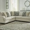 Benchcraft® Wellhaven - Linen - Left Arm Facing Sofa 2 Pc Sectional